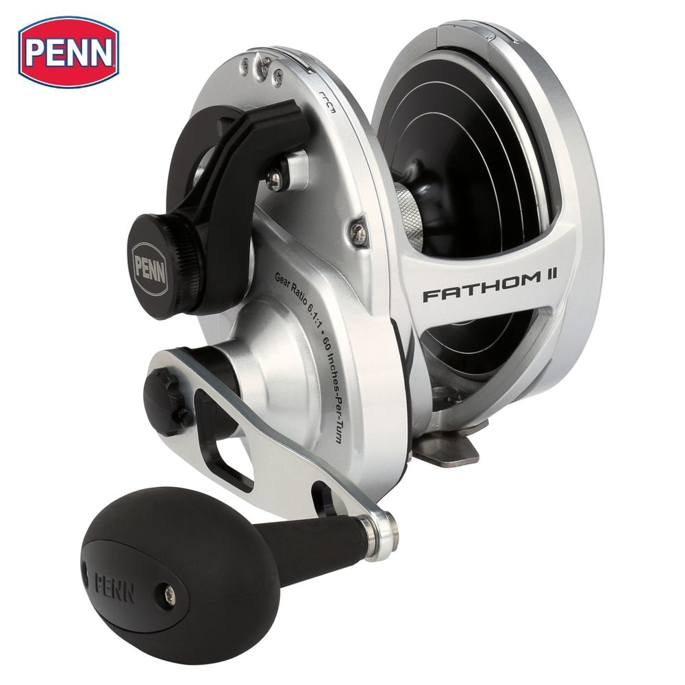 PENN Conventional Hi-Speed Right-Handed Reel FATHOM II LEVER DRAG 60NLDHS
