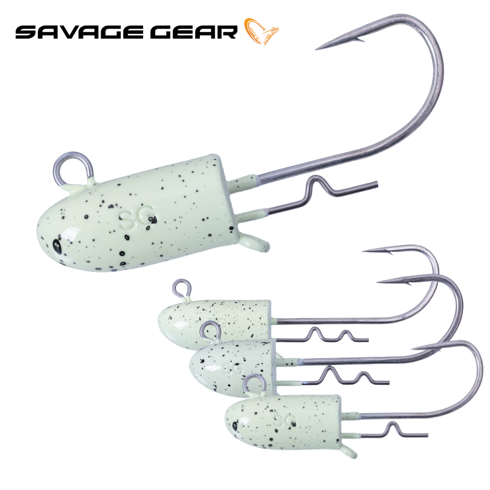 SAVAGE GEAR Bullet Jig Head GLOW