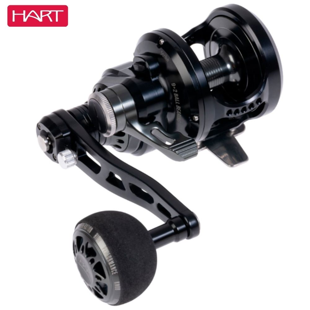 HART Saltwater Jigging Lefthanded Two-Speed Reel BRUTAL 60L