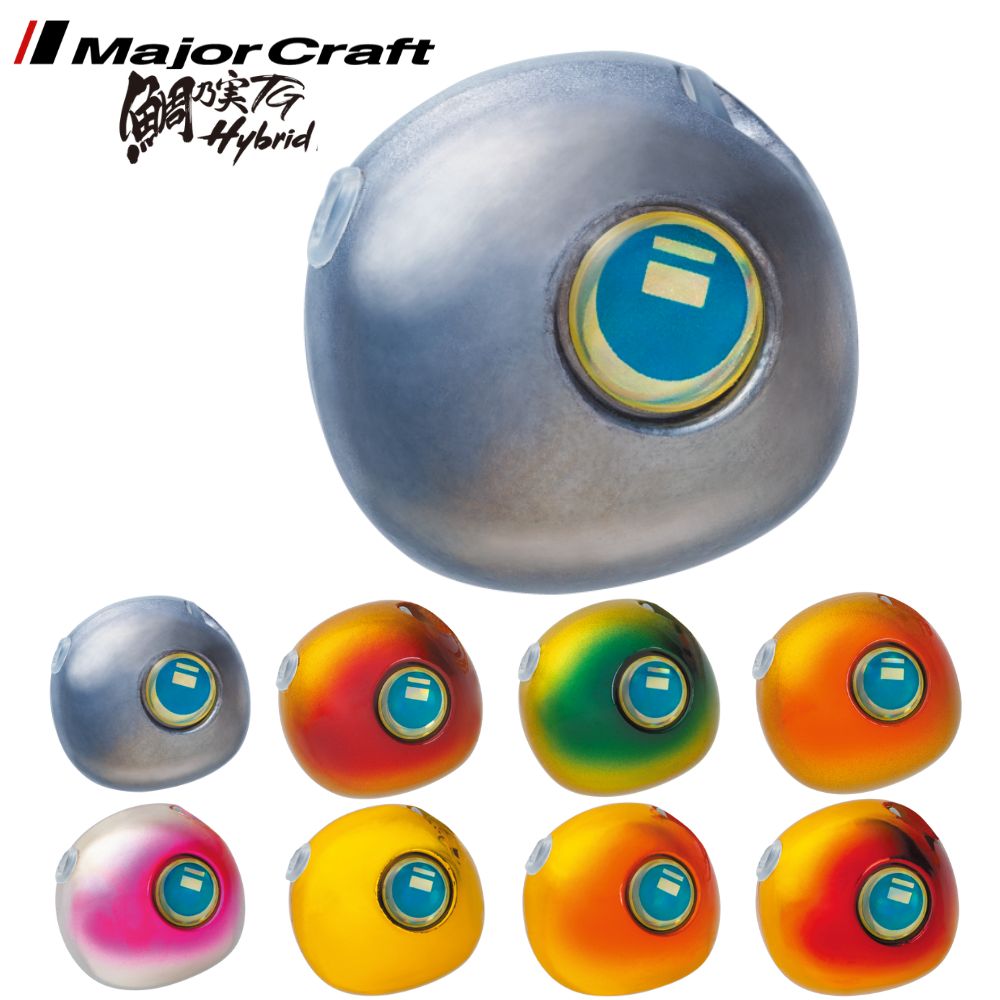 MAJOR CRAFT Saltwater Rubber Jigging Lure KAENOMI TG HYBRID Head 100g
