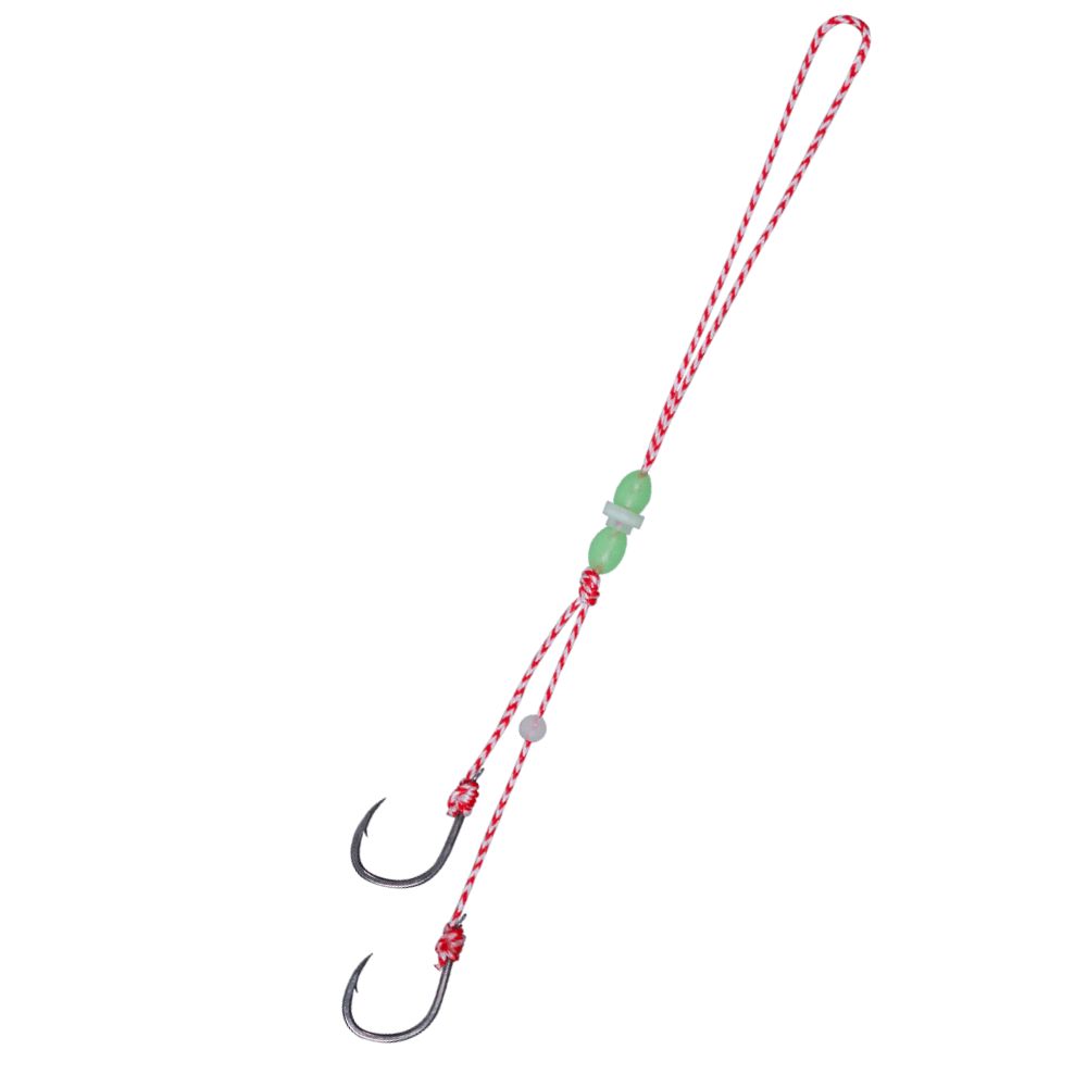 MAJOR CRAFT Rubber Jigging Pre-Tied Custom Hooks Red Back Tainomi TMH-OHDAI - Image 2