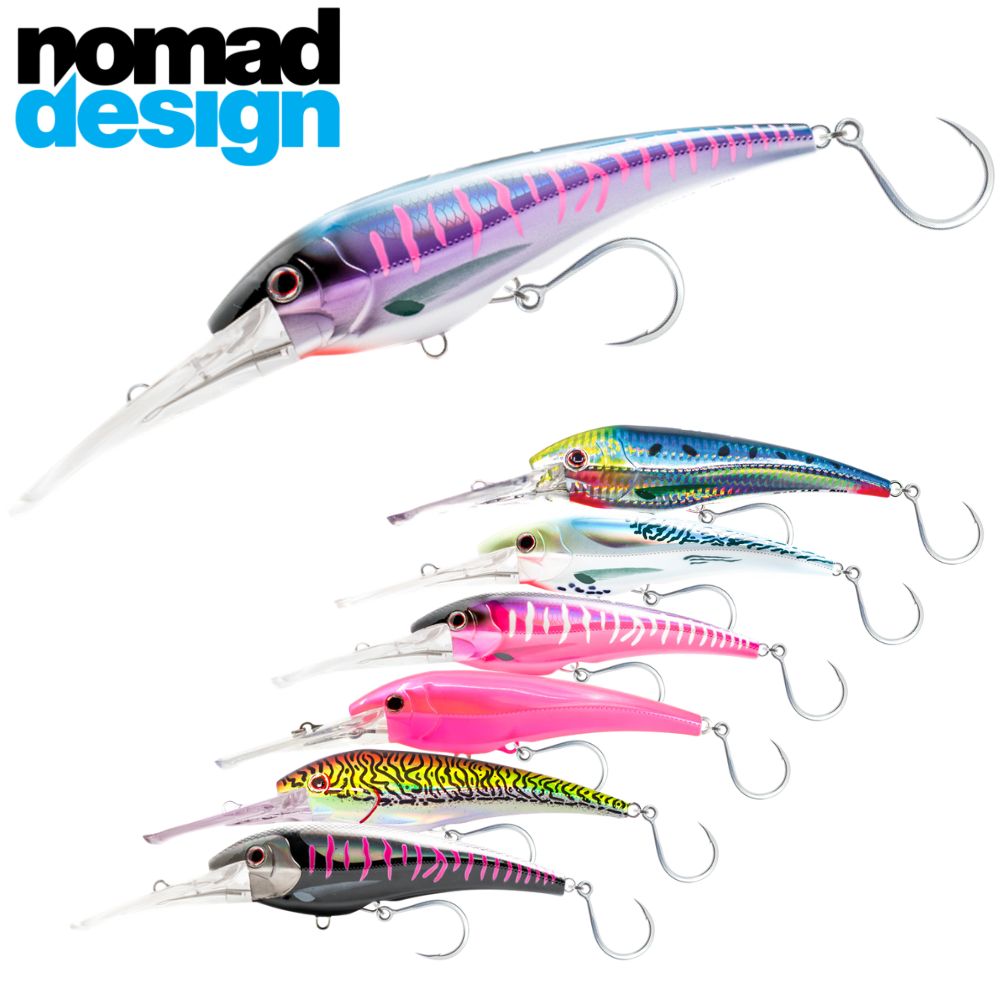 NOMAD DESIGN Offshore Trolling Hydrospeed Sinking Lure DTX MINNOW 220LRS