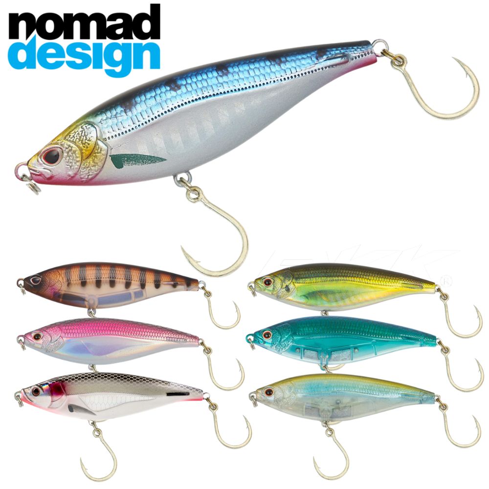 NOMAD DESIGN Long Casting Slow Sinking Stickbait Lure MADSCAD 90 Autotune 90mm/22g