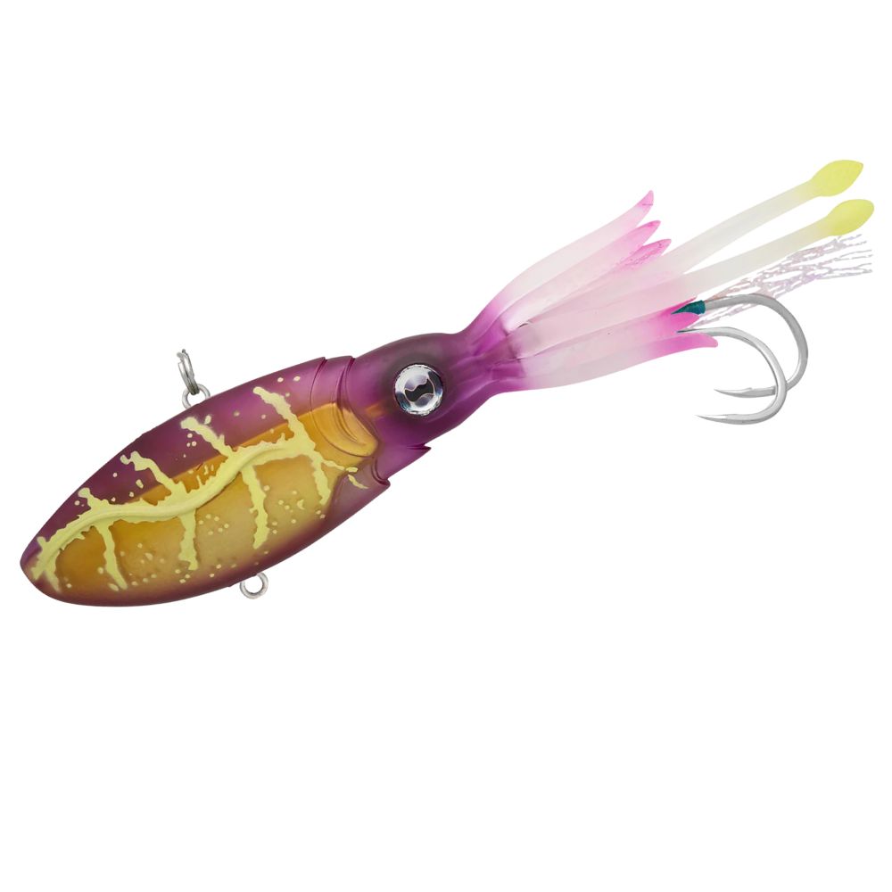 NOMAD DESIGN Saltwater Fishing Squid Vibe Scented Soft Lure SQUIDTREX 130mm/92g - Image 17