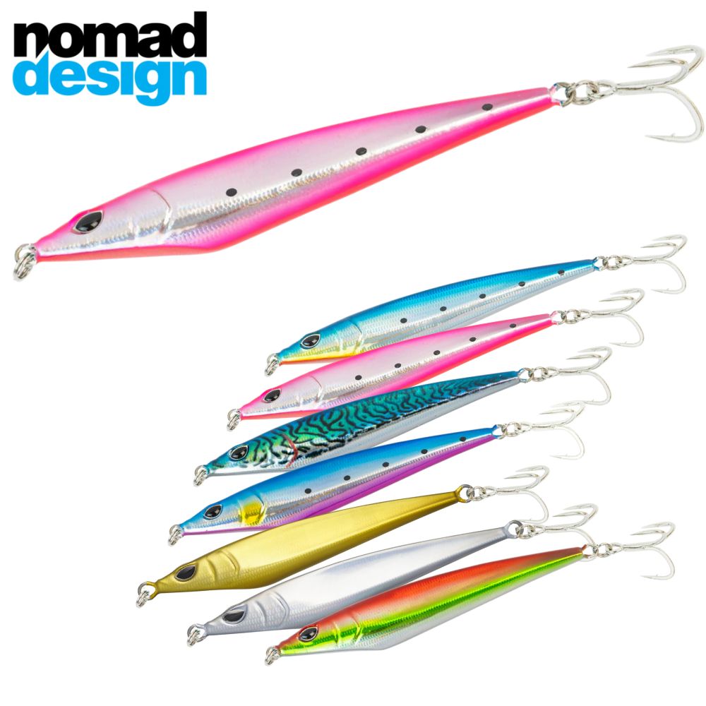 NOMAD DESIGN Saltwater Casting Jig Lure RIDGEBACK LONG CAST 60g