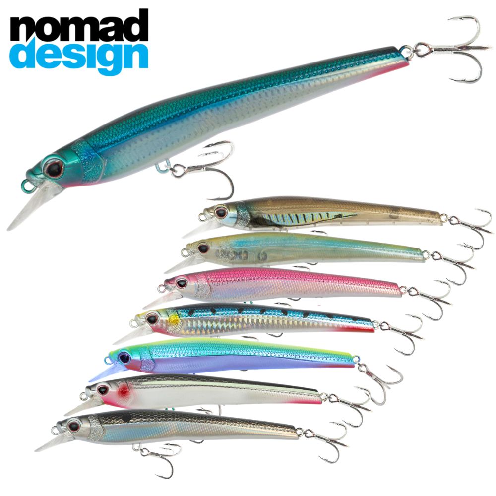 NOMAD DESIGN Long Casting Slow Floating Jerkbait Lure SHIKARI 95 SFLT 95mm/14g
