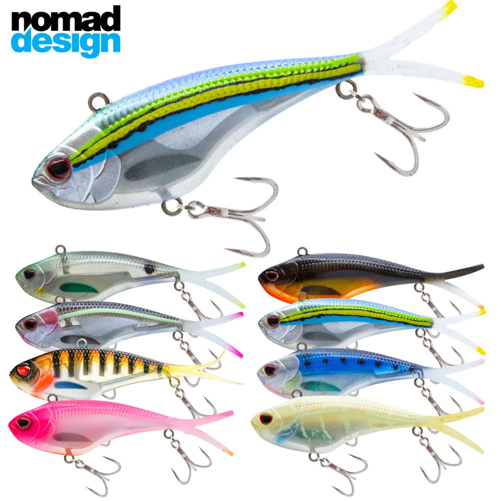 NOMAD DESIGN Soft Vibe Lure VERTREX SWIM 130