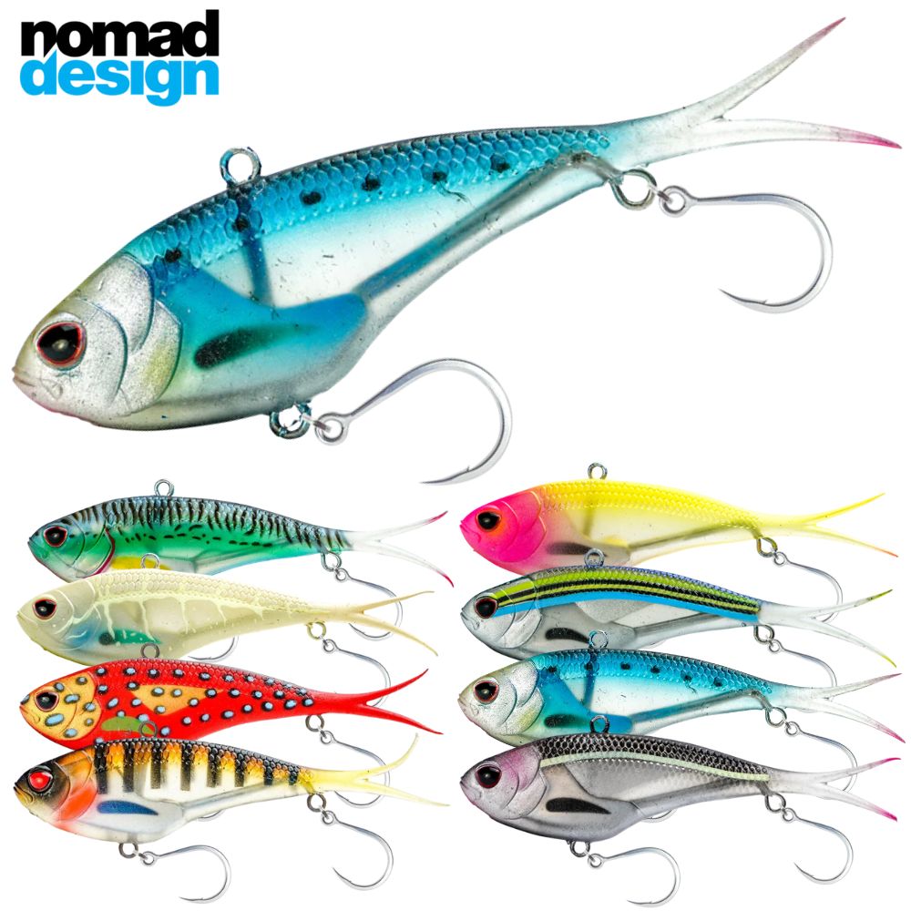 NOMAD DESIGN Soft Vibe Lure VERTREX SWIM 150