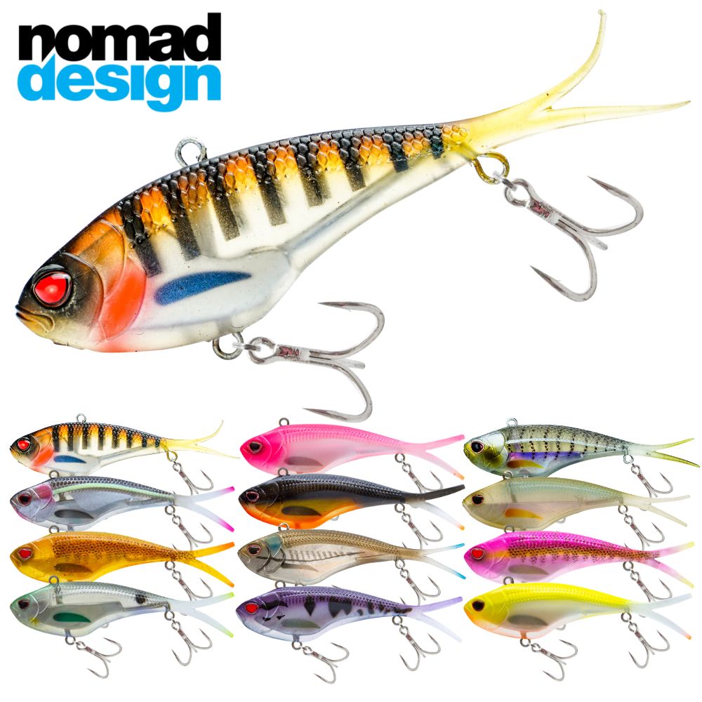 NOMAD DESIGN Soft Vibe Lure VERTREX MAX 75