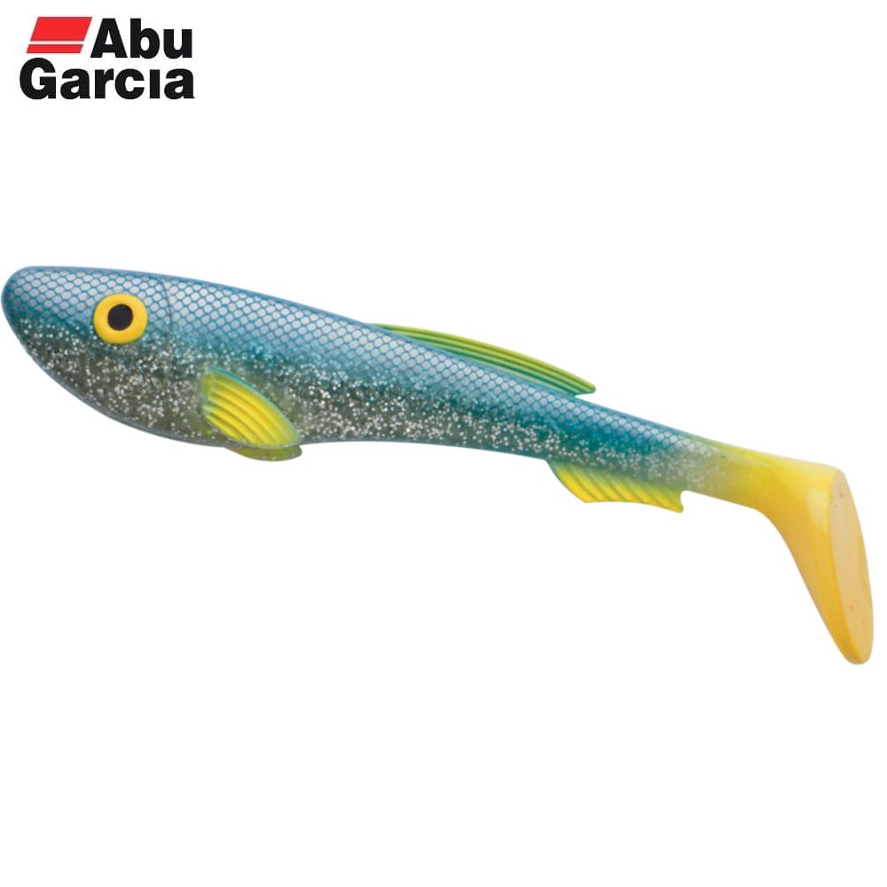 ABU GARCIA Big Soft Swimbait Lure BEAST Paddle Tail 170mm Blue Lagoon
