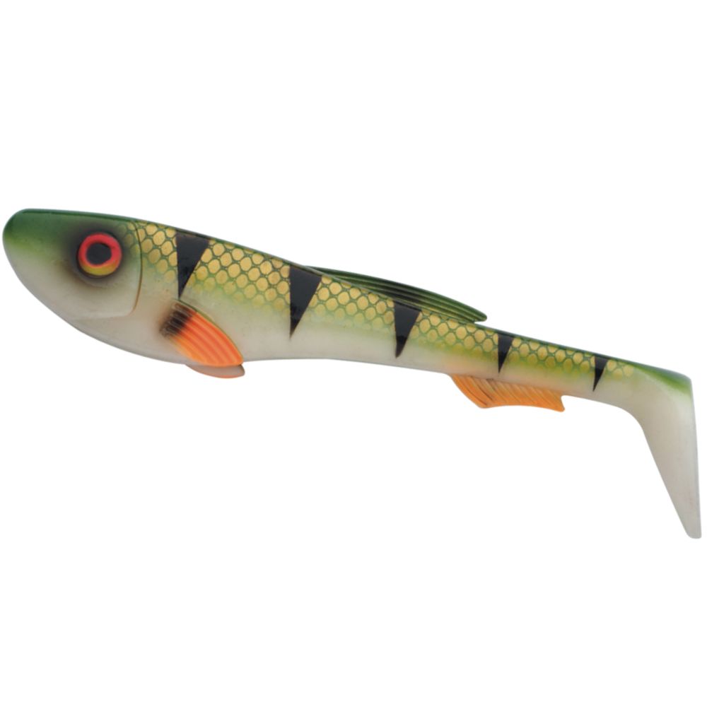 ABU GARCIA Big Soft Swimbait Lure BEAST Paddle Tail 210mm Redfin Perch - Image 2