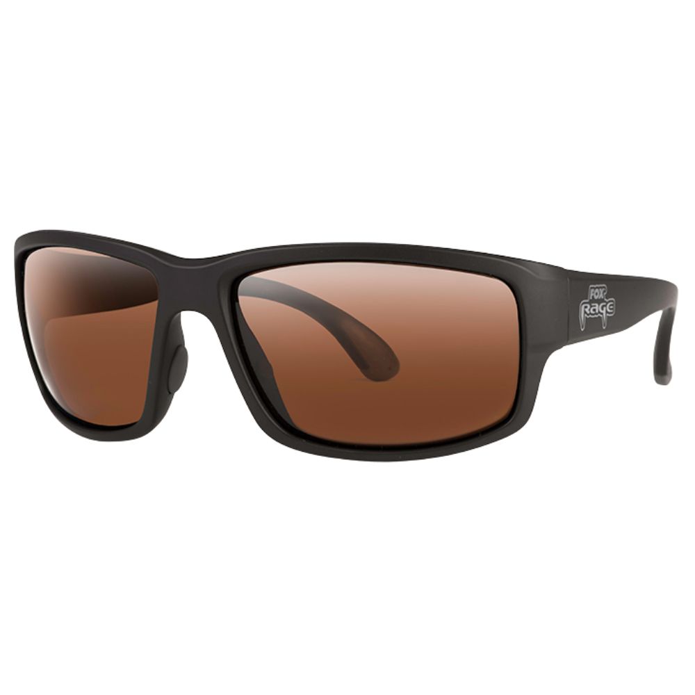 FOX Rage Sunglasses Floating Wraps Dark Grey Frame/Brown Lense - Image 2