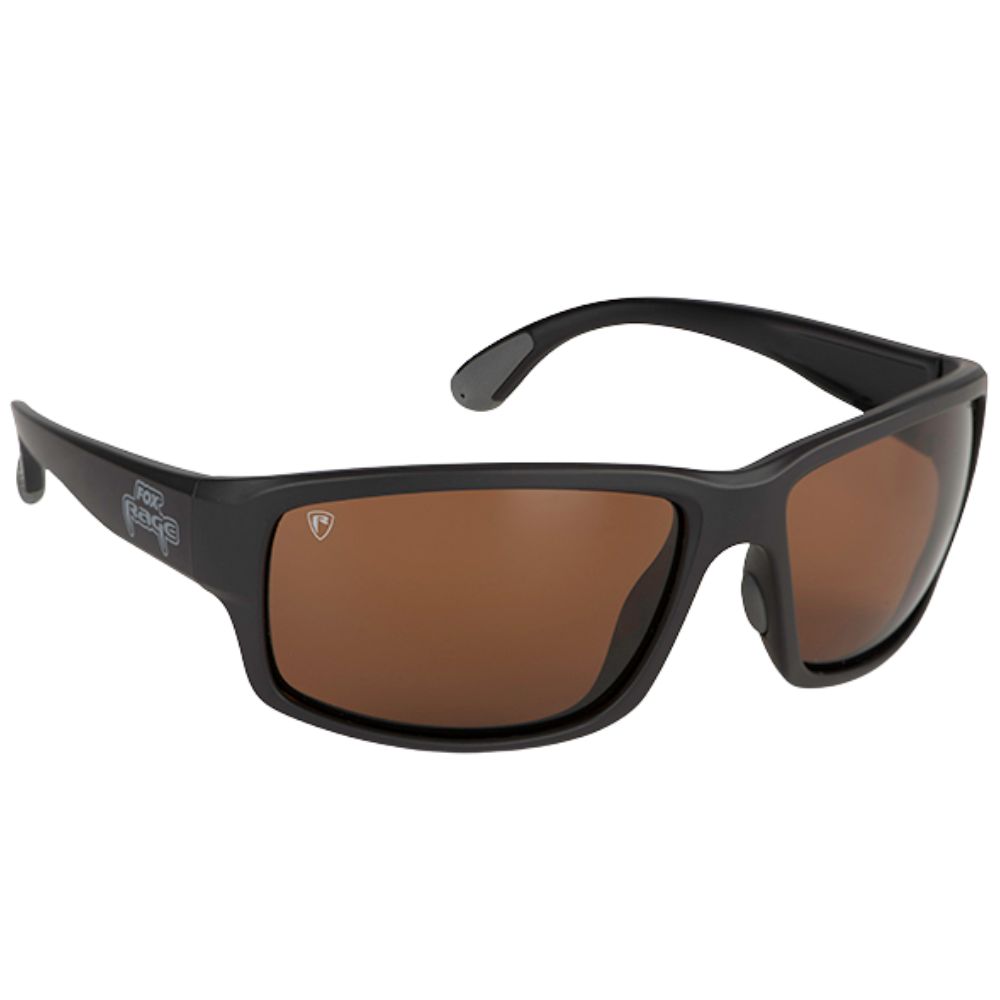 FOX Rage Sunglasses Floating Wraps Dark Grey Frame/Brown Lense - Image 3
