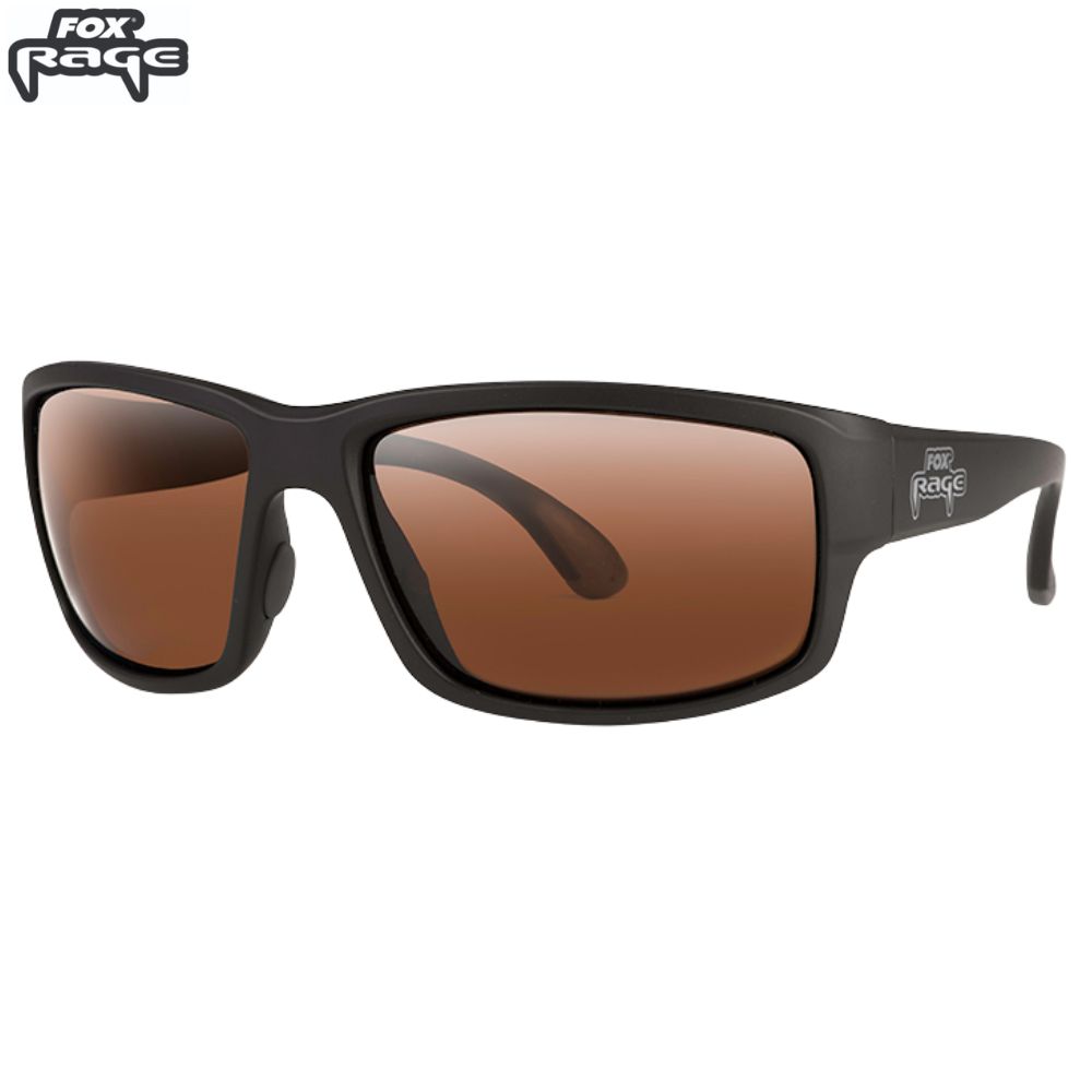 FOX Rage Sunglasses Floating Wraps Dark Grey Frame/Brown Lense