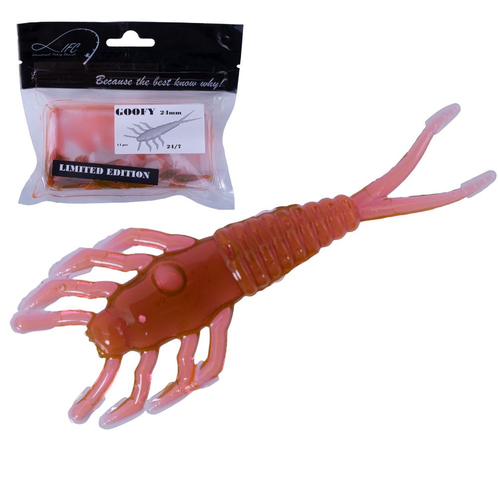 IFC Ultra Light Fishing Scented Soft Lure Stone Fly Nymph GOOFY 24mm/14pcs - Image 4