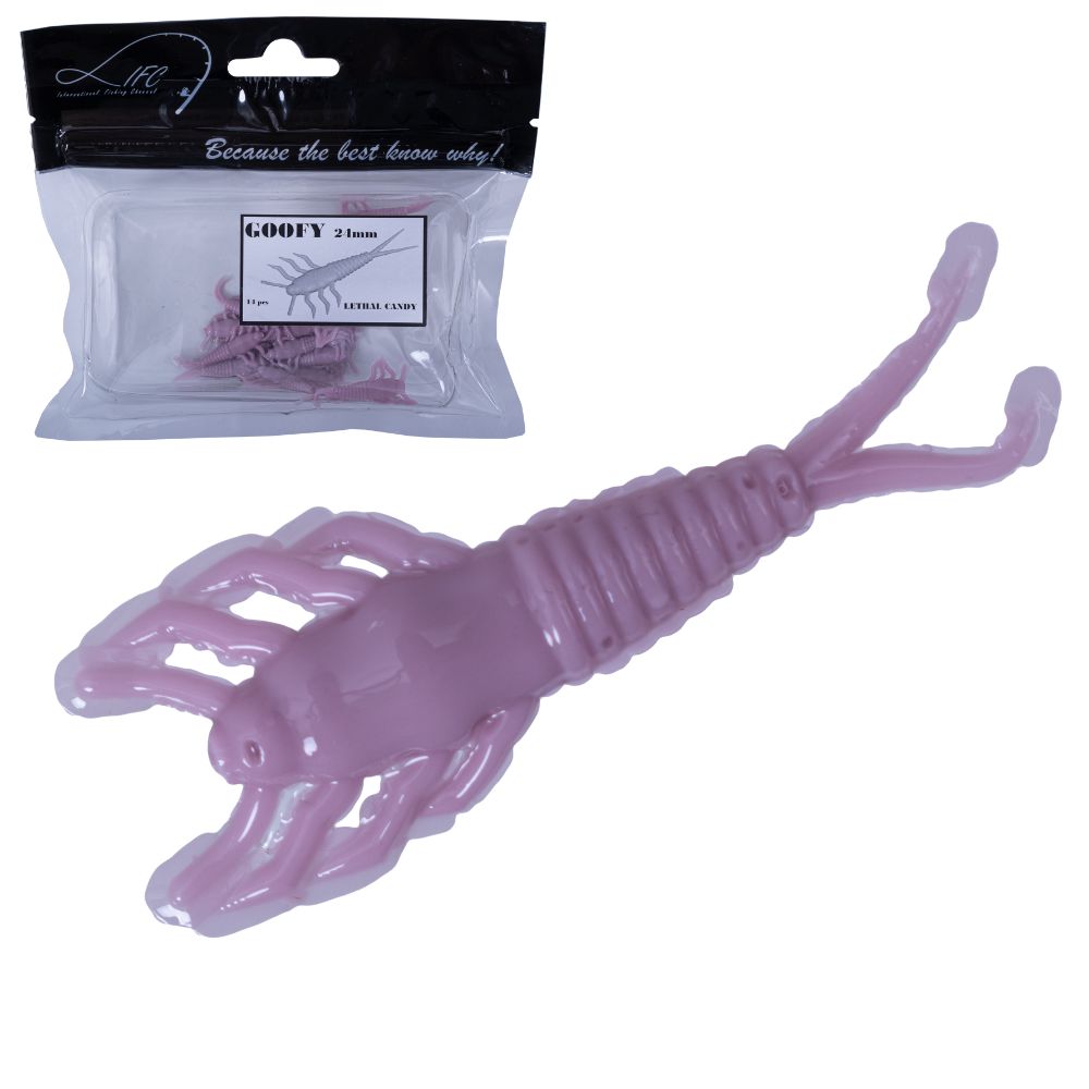 IFC Ultra Light Fishing Scented Soft Lure Stone Fly Nymph GOOFY 24mm/14pcs - Image 5