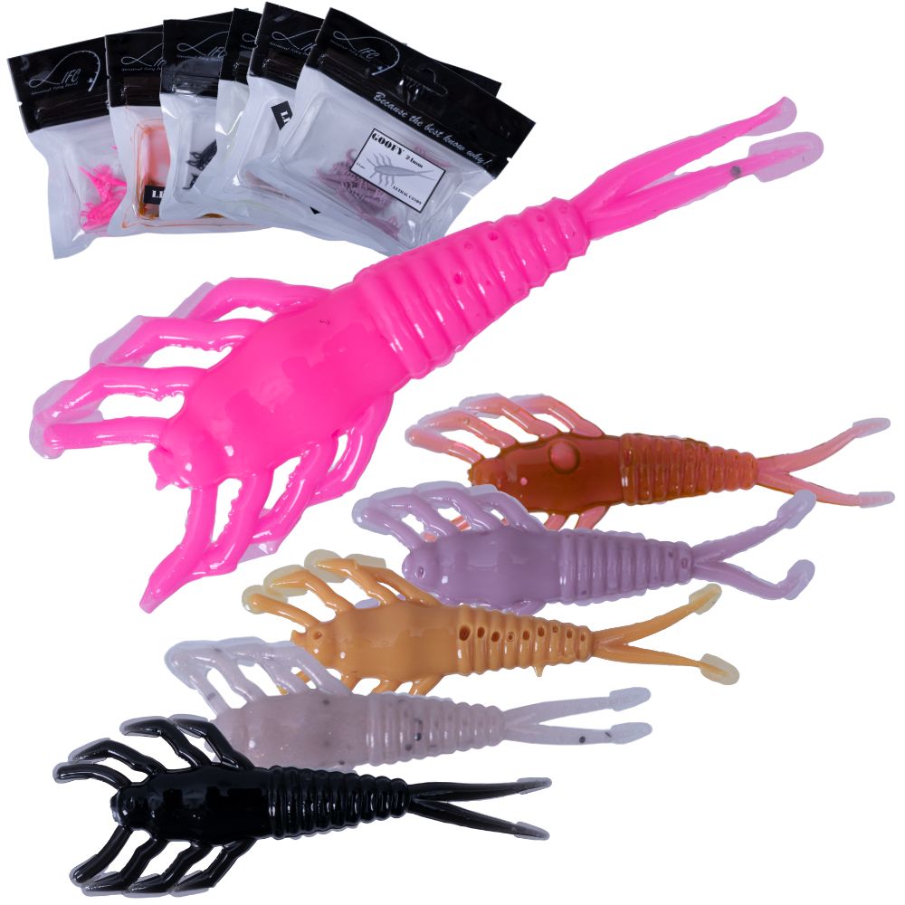 IFC Ultra Light Fishing Scented Soft Lure Stone Fly Nymph GOOFY 24mm/14pcs