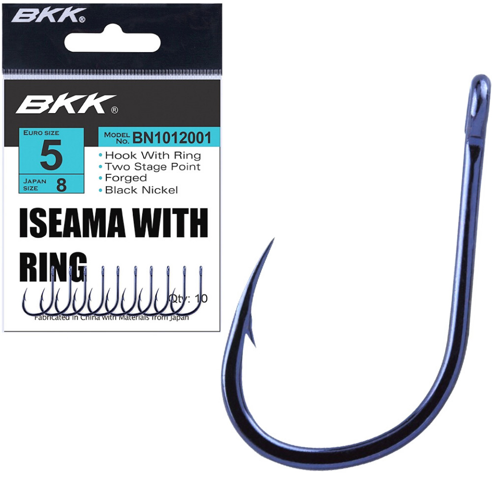 BKK Fishing All Purpose Bait Hook ISEAMA-R DIAMOND
