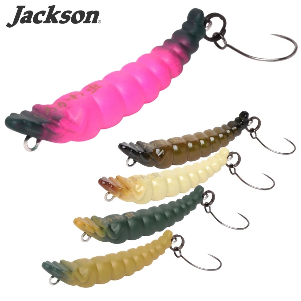 JACKSON Ultra Light Fishing Lifelike Worm Lure KUROKAWAMUSHI 2.7g