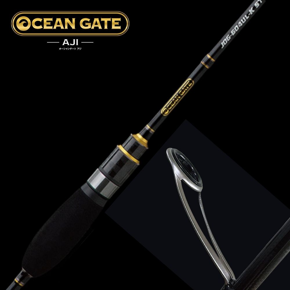 JACKSON Ultra Light Fishing Spinning Rod OCEAN GATE Aji JOG-604UL