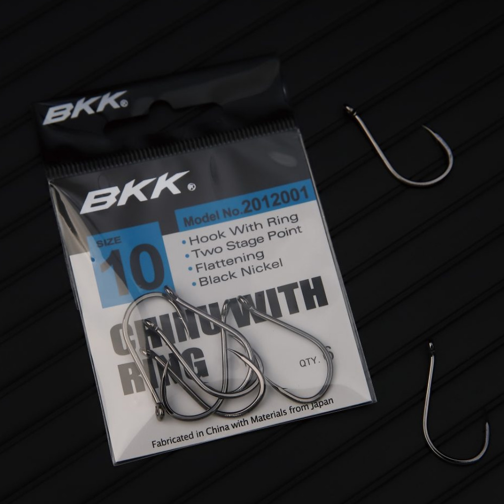 BKK Fishing All Purpose Bait Offset Hook CHINU-R DIAMOND - Image 5
