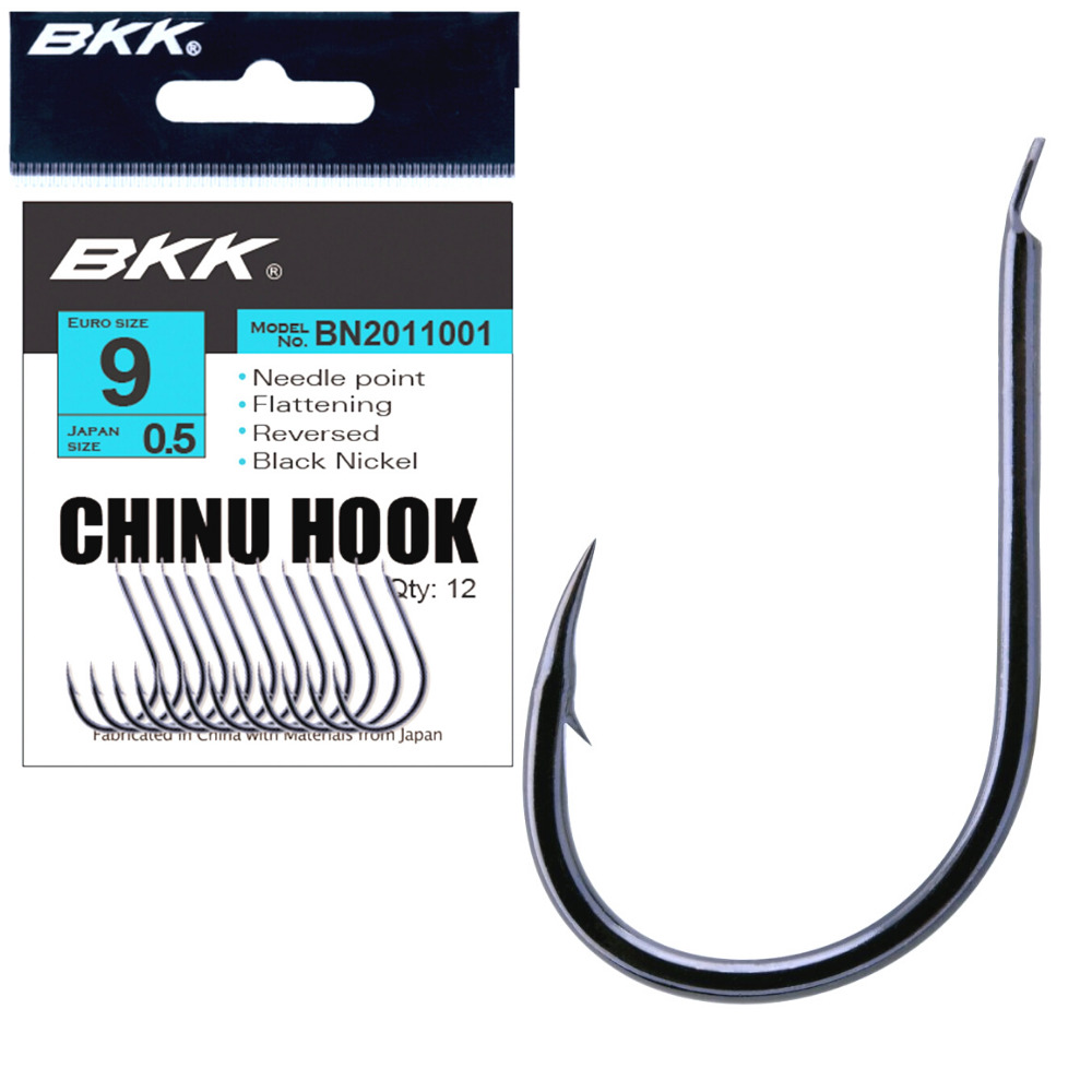 BKK Fishing All Purpose Bait Offset Hook CHINU DIAMOND