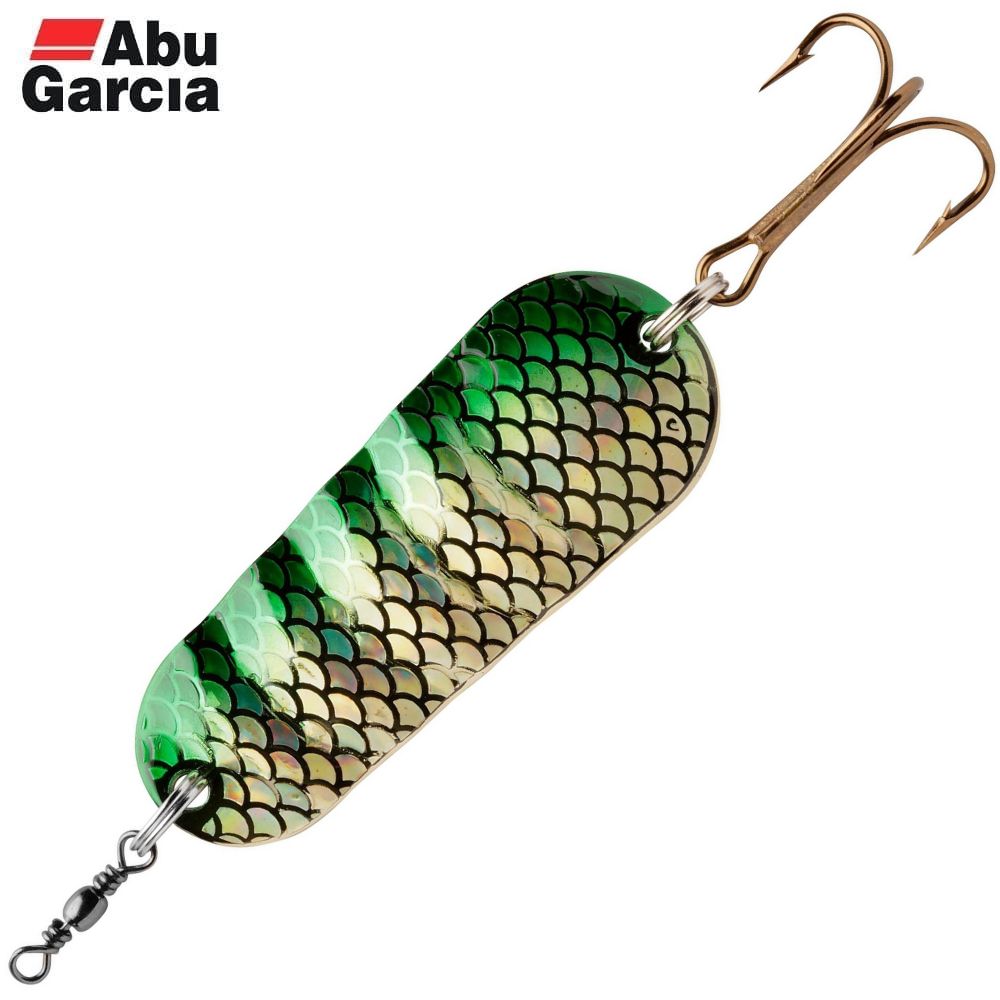 ABU GARCIA Metal Spoon Lure ATOM 75mm/25g Gold/Green Flash