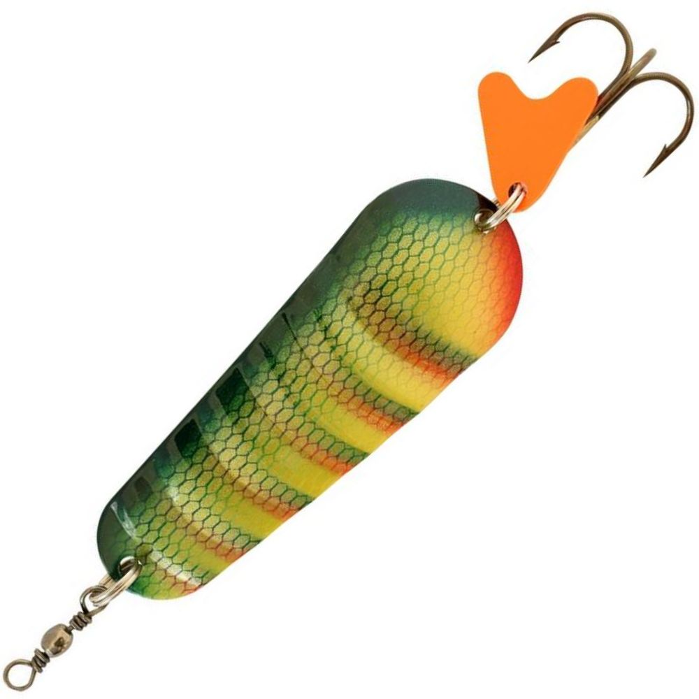 ABU GARCIA Metal Spoon Lure ATOM 75mm/20g Yellow Perch - Image 2