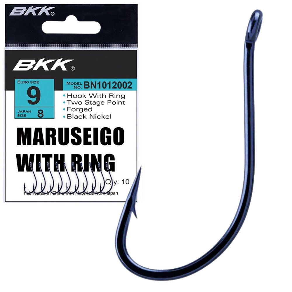 BKK Fishing Saltwater Fishing Bait Offset Hook MARUSEIGO-R DIAMOND