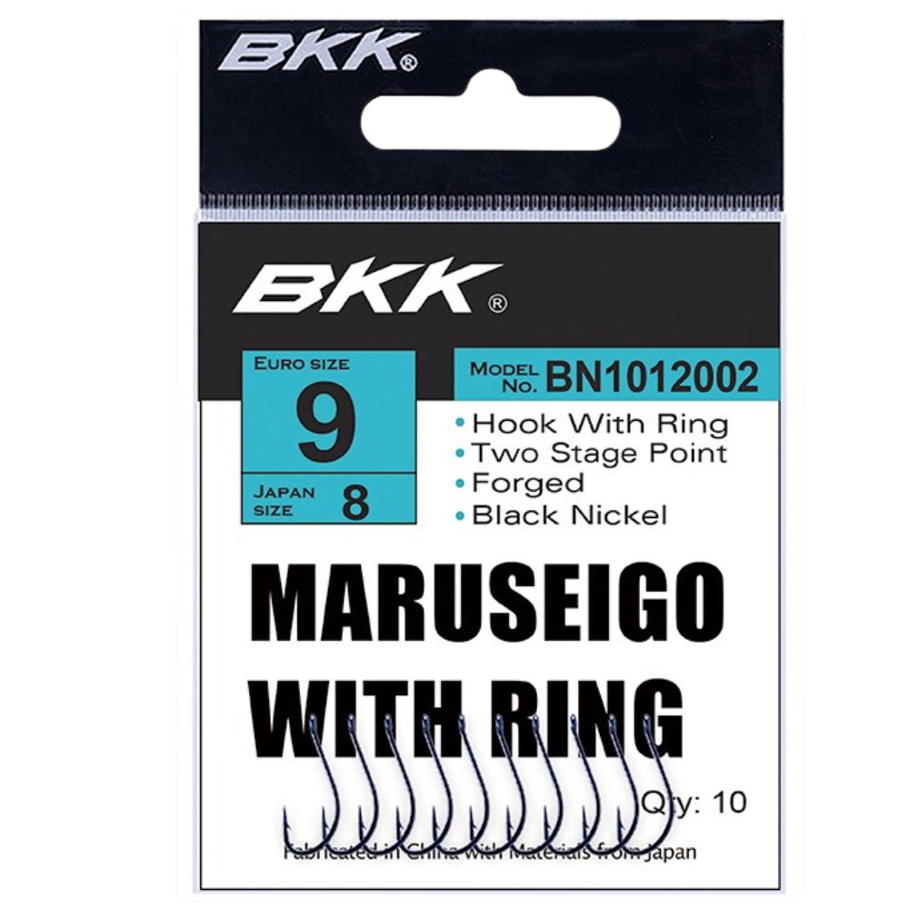 BKK Fishing Saltwater Fishing Bait Offset Hook MARUSEIGO-R DIAMOND - Image 3