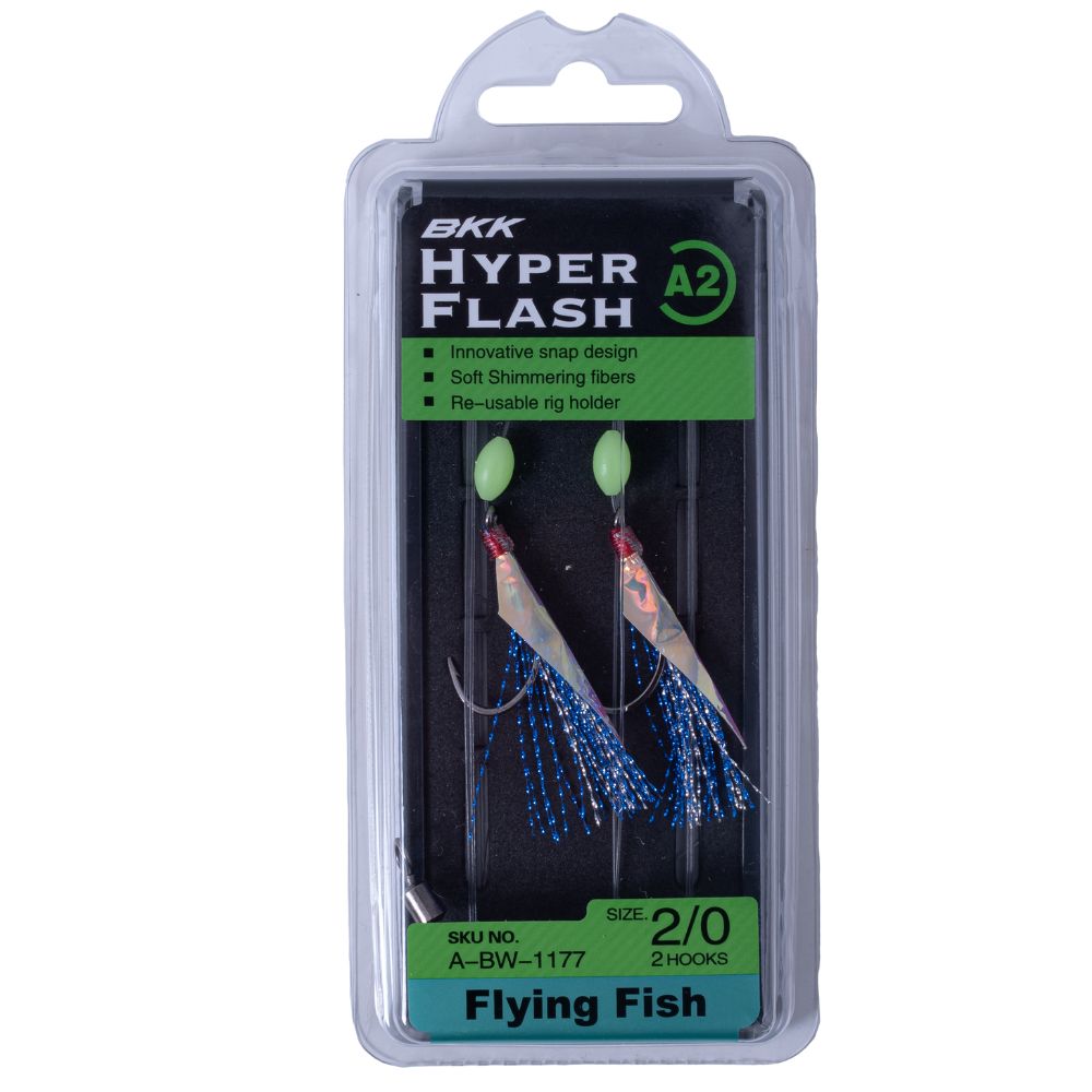 BKK Saltwater Bottom Fishing Rig HYPER FLASHER A2 Flying Fish 2/0 - Image 3