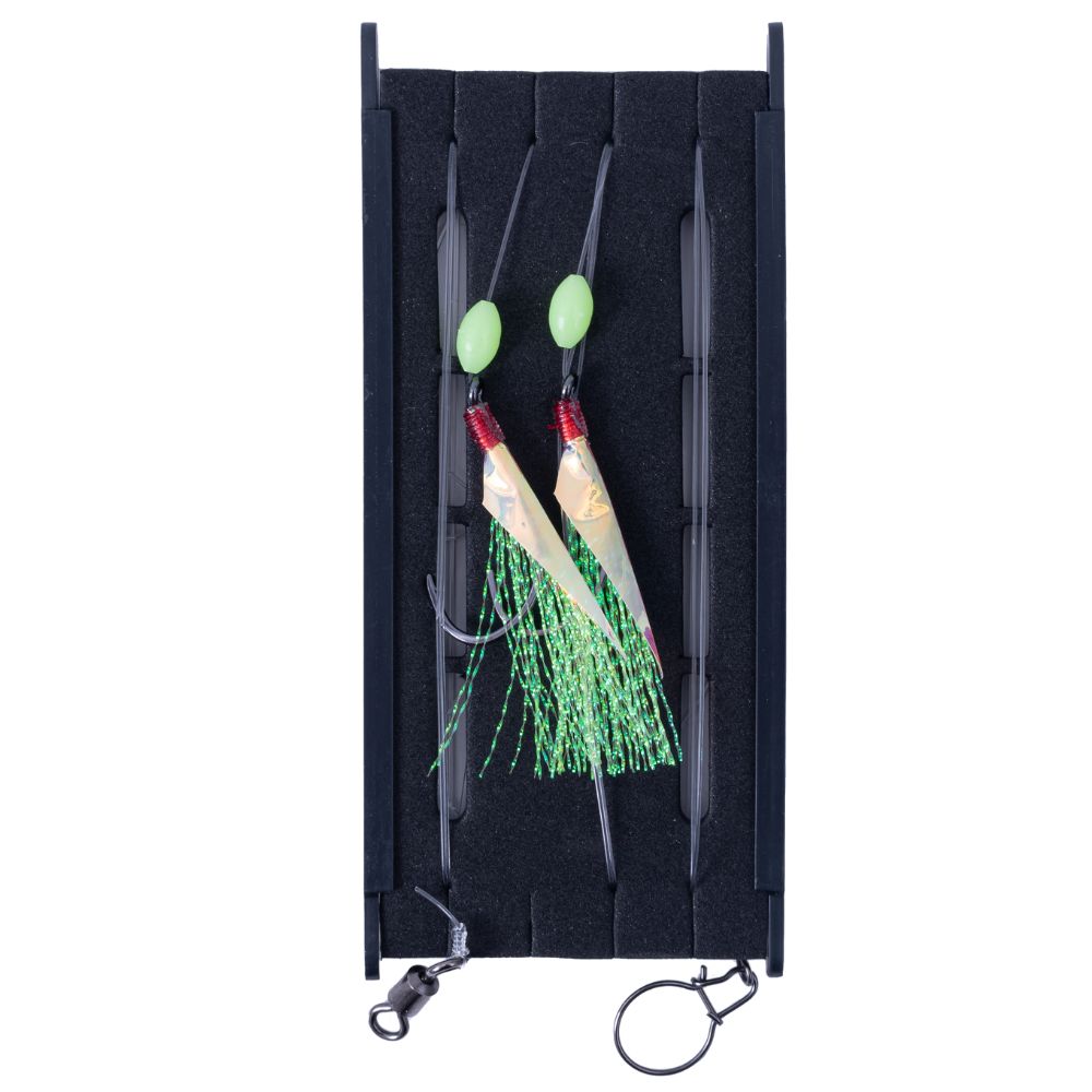BKK Saltwater Bottom Fishing Rig HYPER FLASHER A2 Yellow Tang 3/0 - Image 2