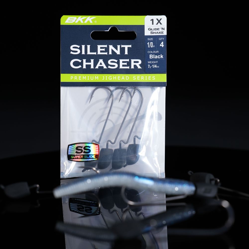 BKK Premium Worm Jighead Silent Chaser GLIDE'N SHAKE - Image 4