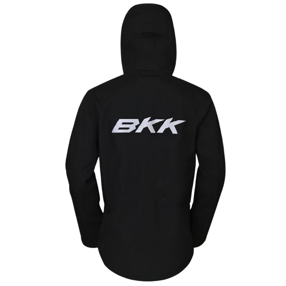 BKK Performance Fishing Wear RAIN JACKET Black Size M - Image 3