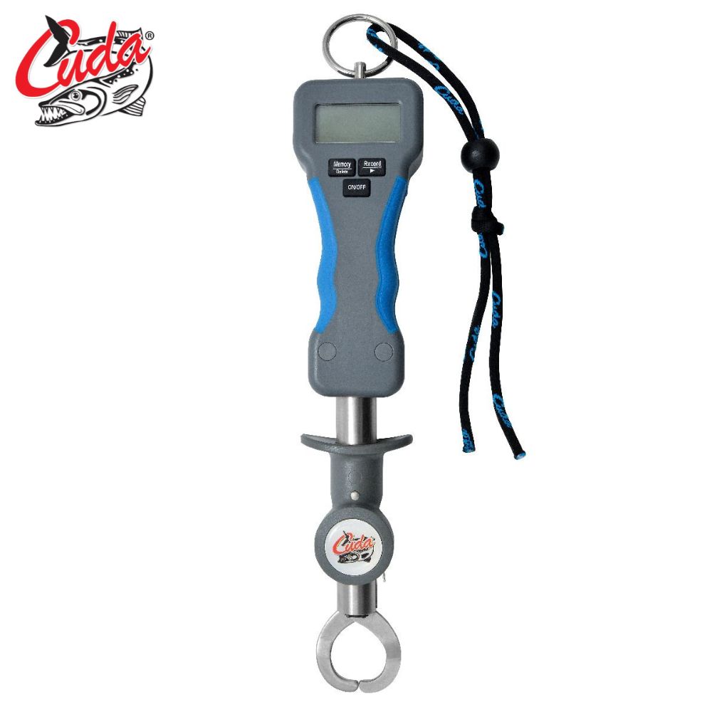 CUDA Fish Grip Digital Weight & Measure Tool 50lb