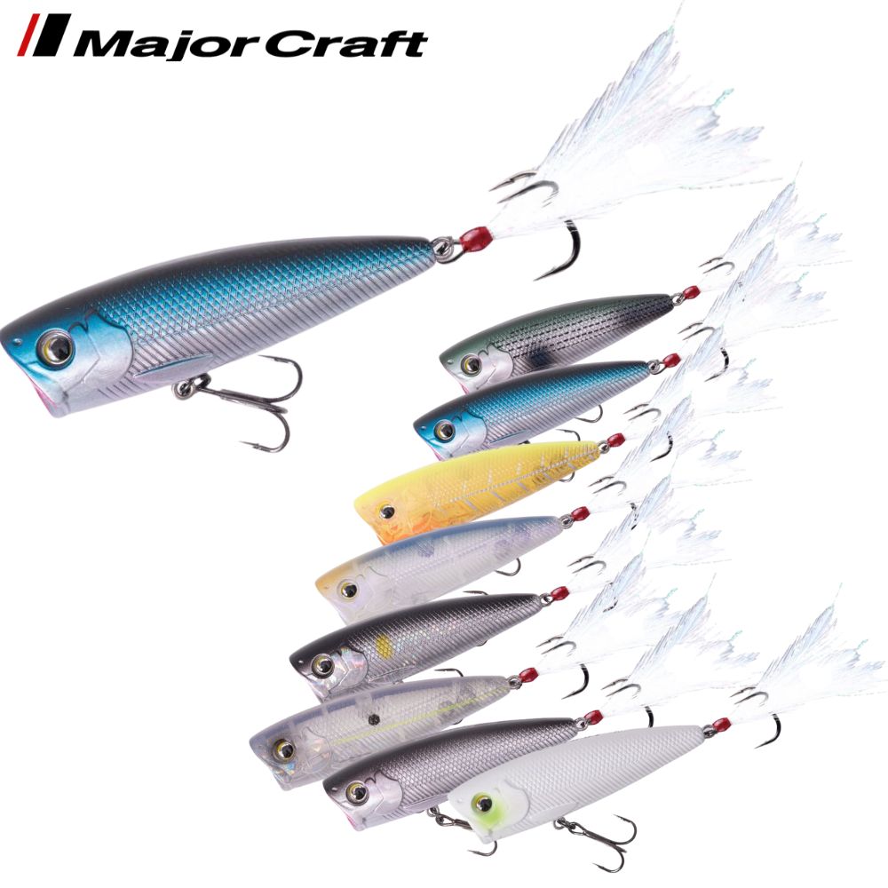 MAJOR CRAFT Topwater Fishing Rattlin' Lure CEANA POPPER CPP60