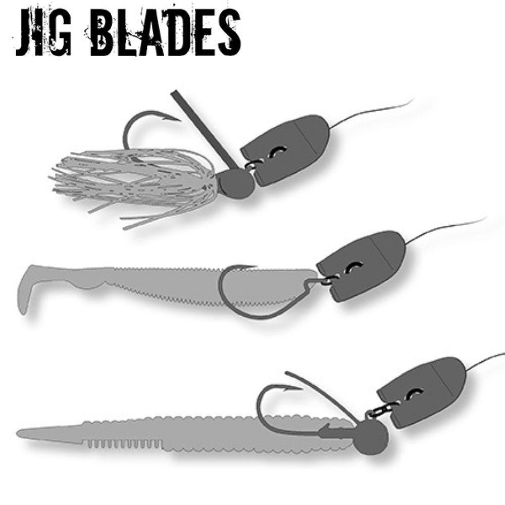 MOLIX Freshwater Fishing JIG BLADES 2pcs - Image 2