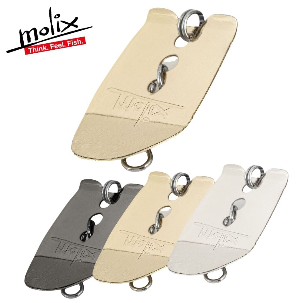MOLIX Freshwater Fishing JIG BLADES 2pcs
