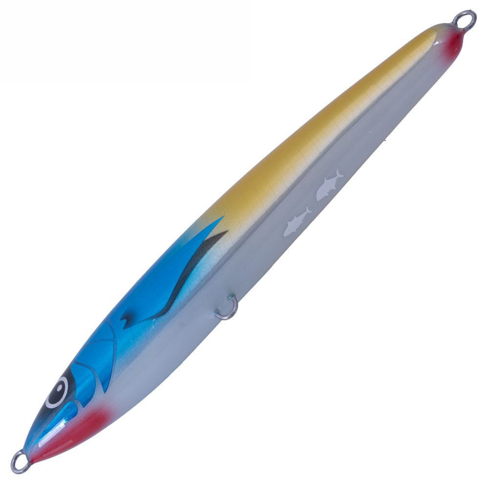 BERTOX Saltwater Handmade Wooden Floating STICK BAIT 25cm/170g Fusilier - Image 3