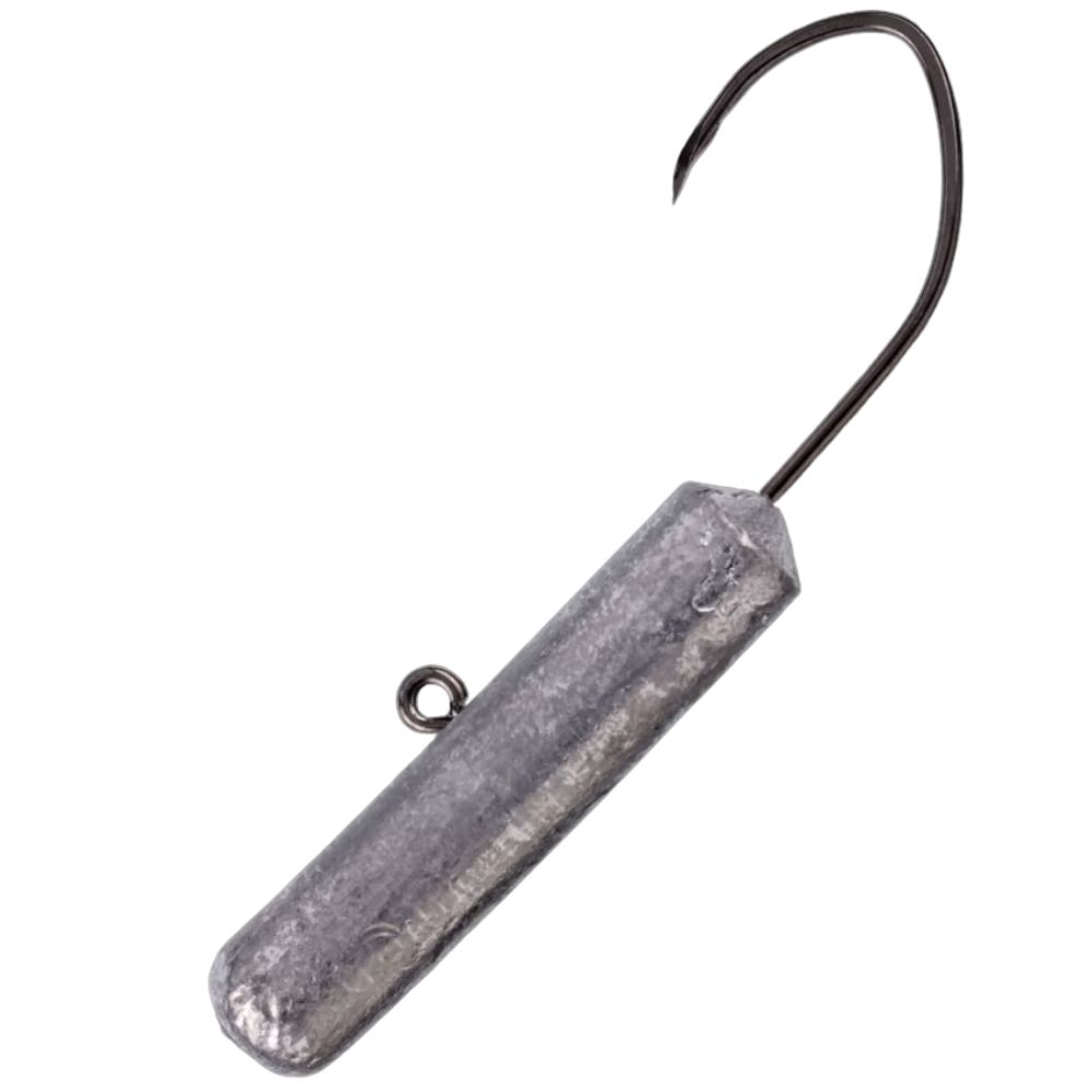 TROKAR Saltwater Rubber Jigging Jighead CYLINDER JIG 113.5g/4oz 2pcs - Image 2
