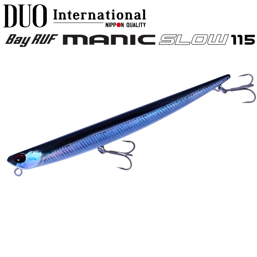 DUO Topwater Floating Pencil Lure Bay RUF MANIC SLOW 115