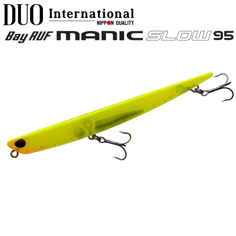 DUO Topwater Floating Pencil Lure Bay RUF MANIC SLOW 95
