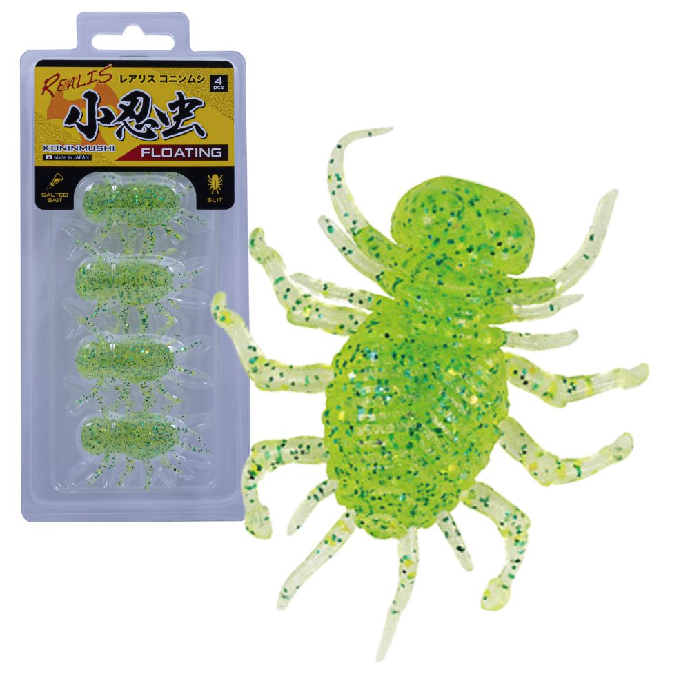 DUO Bass Fishing Floating Soft Bug Lure Realis KONINMUSHI 32mm/4pcs - Image 3