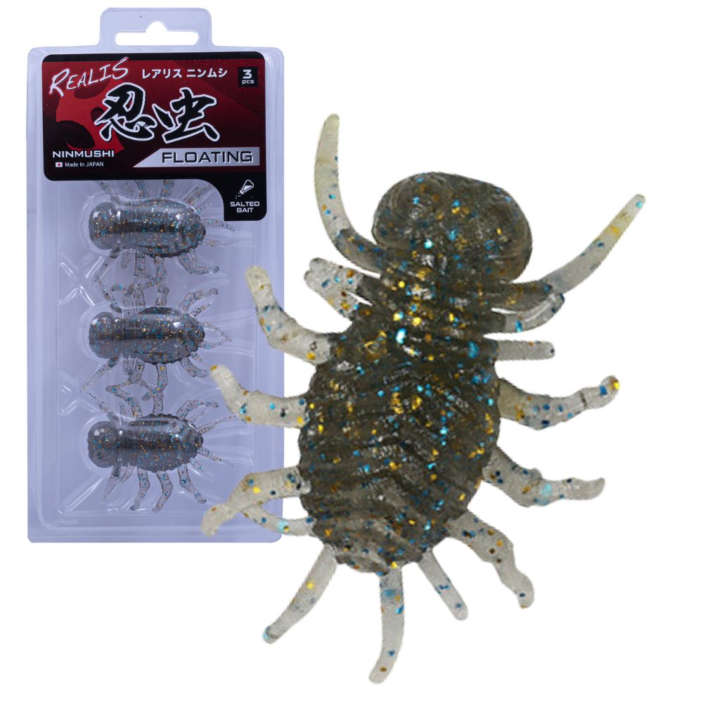 DUO Bass Fishing Floating Soft Bug Lure NINMUSHI 38mm/3pcs