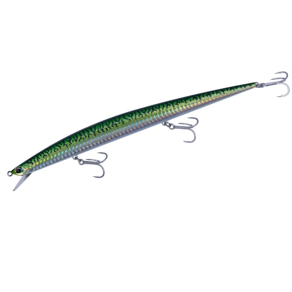 DUO Ultimate Long Minnow Floating Lure TIDE MINNOW SLIM 200 AHA0263 Green Mackerel - Image 2