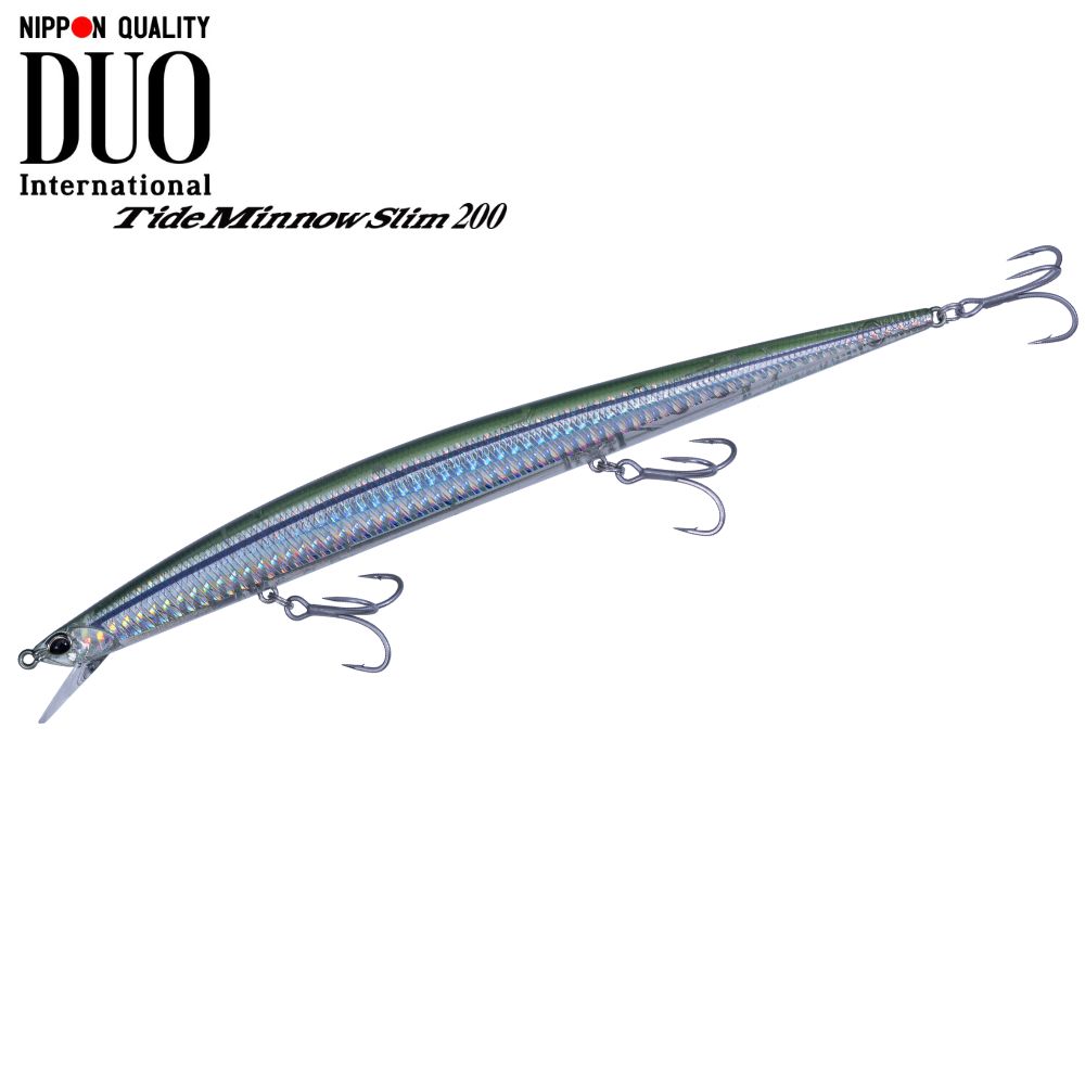DUO Ultimate Long Minnow Floating Lure TIDE MINNOW SLIM 200 GHN0134 Clear Sayori