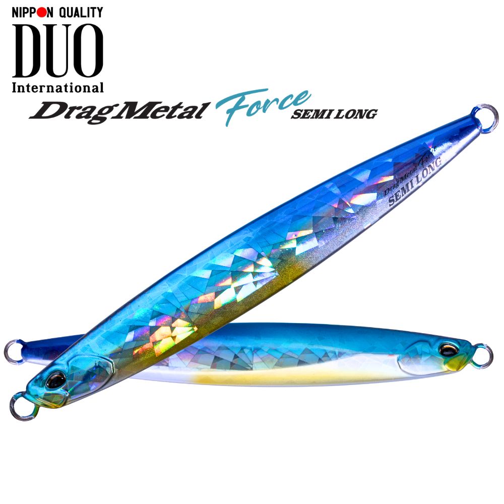 DUO Saltwater Jigging Lure Drag Metal FORCE Semi Long 105g