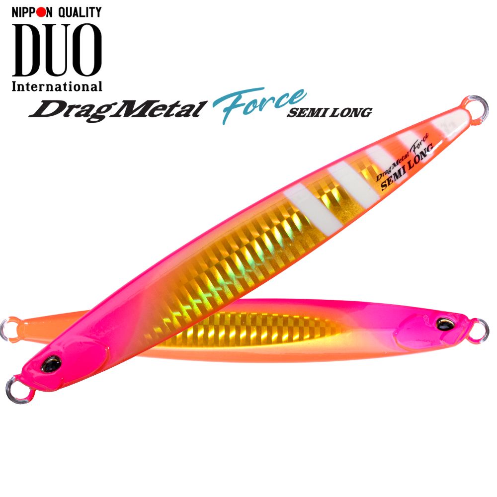 DUO Saltwater Jigging Lure Drag Metal FORCE Semi Long 125g