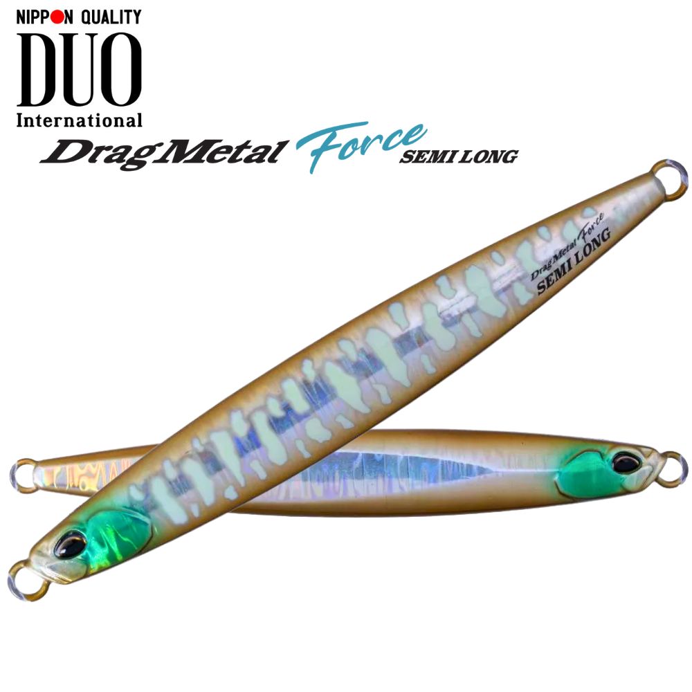 DUO Saltwater Jigging Lure Drag Metal FORCE Semi Long 155g