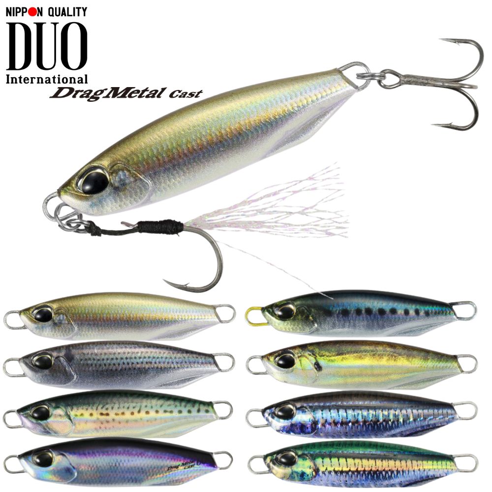 DUO International Shore Jigging Lure DRAG METAL CAST Live 15g